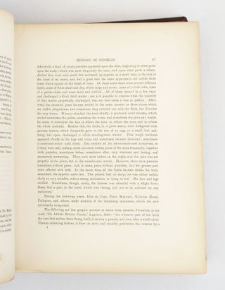 ILLUSTRATIONS OF SYPHILITIC DISEASE. TRANSLATED FROM THE FRENCH, WITH THE ADDITION OF A HISTORY OF SYPHILIS, AND A COMPLETE BIBLIOGRAPHY AND FORMULARY OF REMEDIES. WITH FIFTY LARGE QUARTO PLATES, COMPRISING 117 BEAUTIFULLY COLORED ILLUSTRATIONS