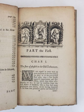 AN HISTORICAL ESSAY ON THE STATE OF PHYSICK IN THE OLD AND NEW TESTAMENT, AND THE APOCRYPHAL INTERVAL: WITH A PARTICULAR ACCOUNT OF THE CASES MENTIONED IN SCRIPTURE, AND OBSERVATIONS UPON THEM