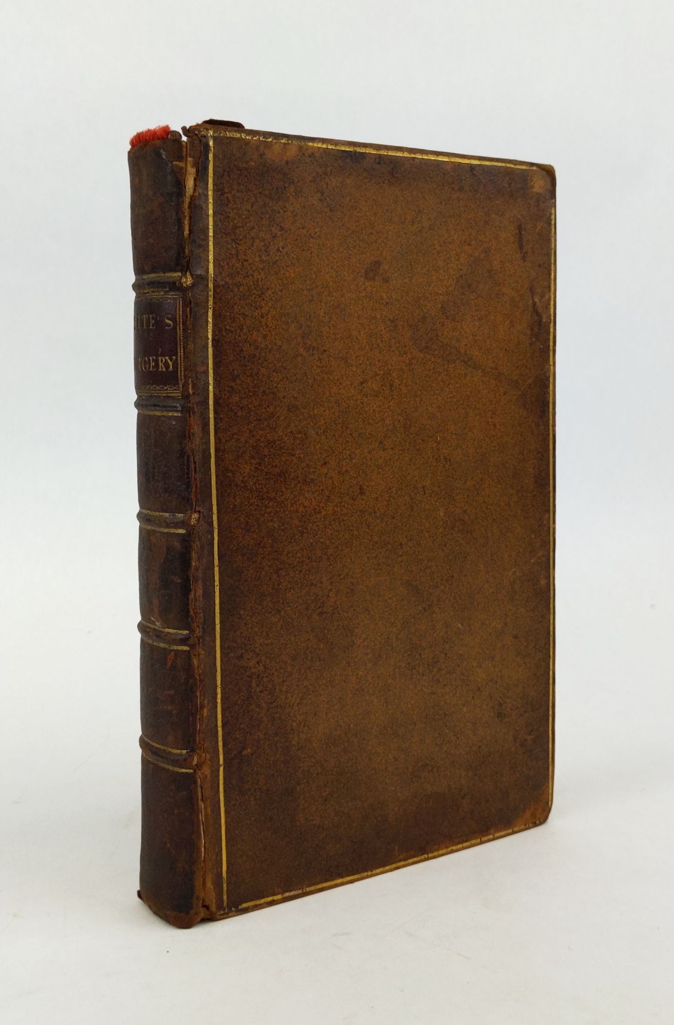 1357571 PRACTICAL SURGERY: CONTAINING THE DESCRIPTION, CAUSES AND TREATMENT OF EACH COMPLAINT; TOGETHER WITH THE MOST APPROVED METHODS OF OPERATING. Robert White.