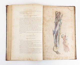A SYSTEM OF DISSECTIONS, EXPLAINING THE ANATOMY OF THE HUMAN BODY, THE MANNER OF DISPLAYING THE PARTS, AND THEIR VARIETIES IN DISEASE [Volumes I and II]; [Bound with] APPENDIX TO SYSTEMS OF DISSECTION, PART FIRST; CONTAINING ADDITIONAL DESCRIPTIONS OF ABDOMINAL MUSCLES