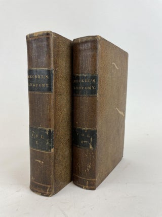 1357749 MANUAL OF GENERAL, DESCRIPTIVE, AND PATHOLOGICAL ANATOMY. IN THREE VOLUMES [Volumes I and...