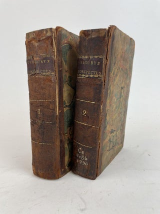 1357757 CONSPECTUS MEDICINAE THEORETICAE AD USUM ACADEMICUM [Two Volumes]. Jacob Gregory