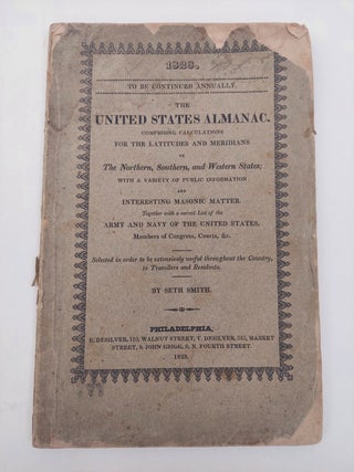1357981 The United States Almanac. Comprising Calculations for the Latitudes and Meridians of The...