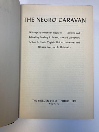 THE NEGRO CARAVAN