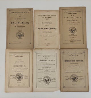 1358243 6 PAMPHLETS FROM THE LOYAL PUBLICATION SOCIETY