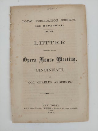 6 PAMPHLETS FROM THE LOYAL PUBLICATION SOCIETY