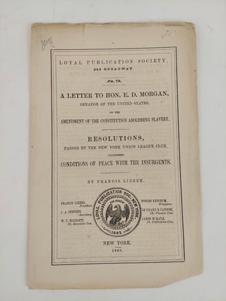 6 PAMPHLETS FROM THE LOYAL PUBLICATION SOCIETY