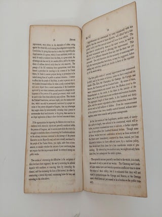 No. 1. In Senate, January 7, 1834. Message from the Governor