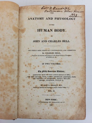 ANATOMY AND PHYSIOLOGY OF THE HUMAN BODY. IN TWO VOLUMES (VOLUME TWO ONLY)