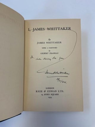 I, JAMES WHITTAKER [SIGNED]