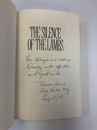 THE SILENCE OF THE LAMBS [SIGNED]