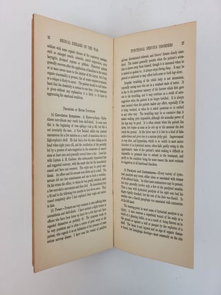 MEDICAL DISEASES OF THE WAR