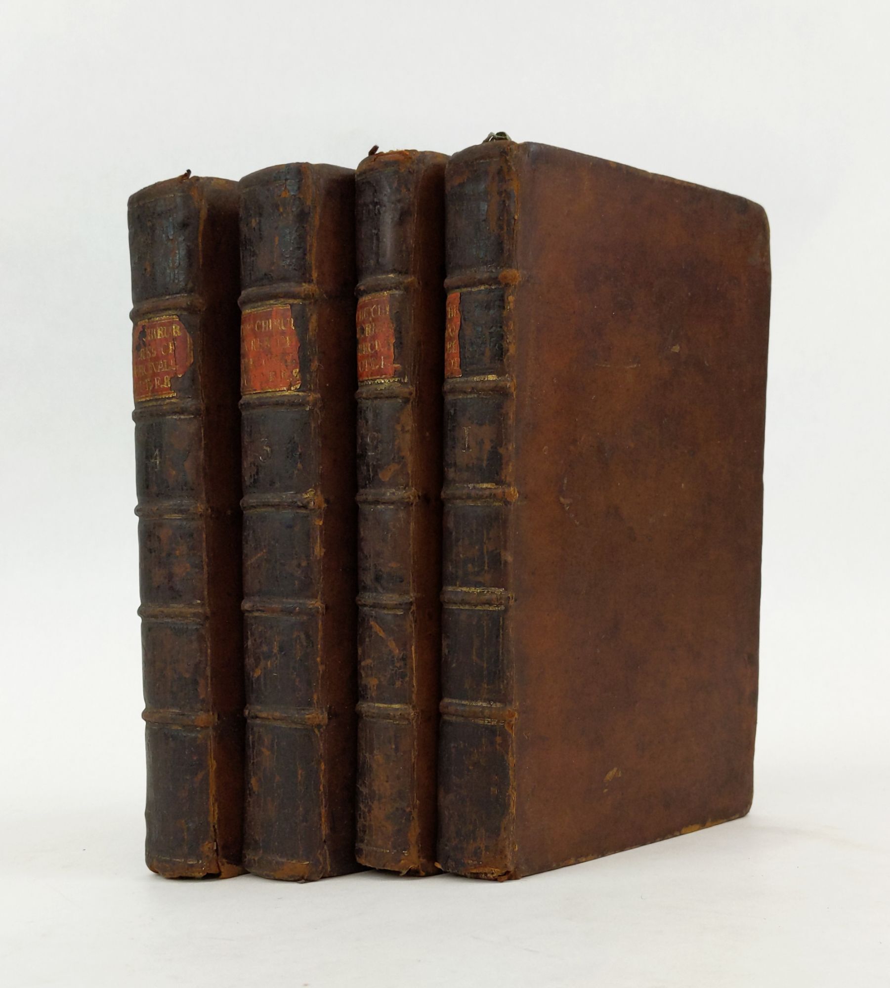1358684 THE CHIRURGICAL WORKS OF PERCIVAL POTT, F.R.S. [Volumes I-IV, Only]. Percival Pott.