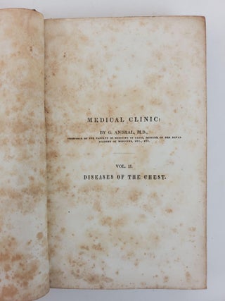MEDICAL CLINIC: DISEASES OF THE CHEST [VOLUME TWO ONLY]