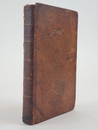 1358723 ELEMENTS OF CHEMICAL PHILOSOPHY PART 1. VOL. 1. Sir Humphry Davy