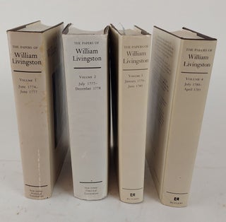1359293 THE PAPERS OF WILLIAM LIVINGSTON [4 VOLUMES]. William Livingston, Carl E. Prince, Dennis...