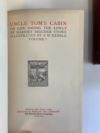 UNCLE TOM'S CABIN, OR, LIFE AMONG THE LOWLY [TWO VOLUMES]