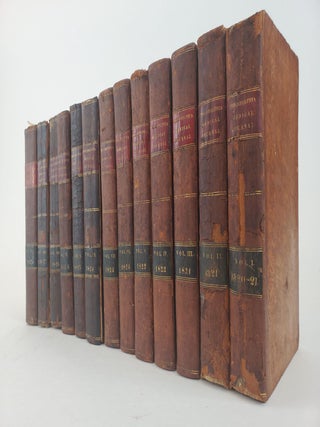 THE PHILADELPHIA JOURNAL OF THE MEDICAL AND PHYSICAL SCIENCES [VOLUMES I-VII, IX, X-XIV (NEW SERIES I-V)]