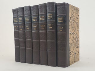 1359605 THE LONDON MEDICAL JOURNAL [VOLUMES ONE, FOUR, FIVE, SEVEN, NINE, TEN, ELEVEN ONLY]. A...