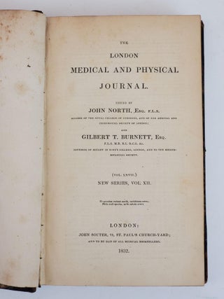 THE LONDON MEDICAL AND PHYSICAL JOURNAL [VOLUMES 58, 61, 62, 64, 67 ONLY]