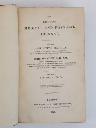 THE LONDON MEDICAL AND PHYSICAL JOURNAL [VOLUMES 58, 61, 62, 64, 67 ONLY]