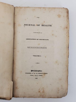 THE JOURNAL OF HEALTH [VOLUME ONE ONLY]