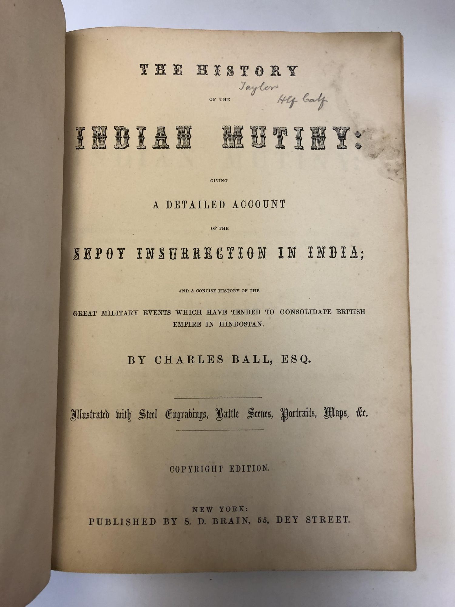 THE HISTORY OF THE INDIAN MUTINY: GIVING A DETAILED ACCOUNT OF THE ...