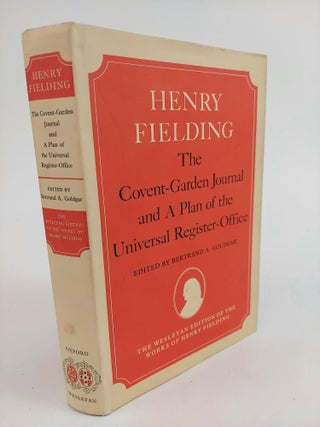 1360116 THE COVENT-GARDEN JOURNAL AND A PLAN OF THE UNIVERSAL-REGISTER OFFICE. Henry Fielding,...