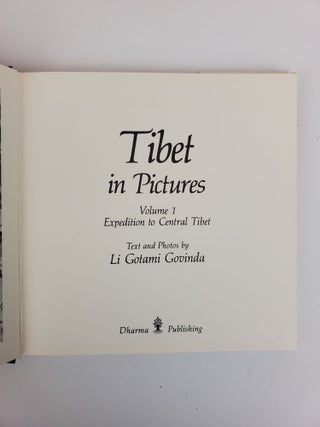 TIBET IN PICTURES: A JOURNEY INTO THE PAST [2 VOLUMES]