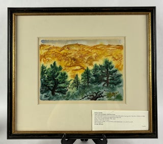 Cape Cod Landscape with Pine Trees