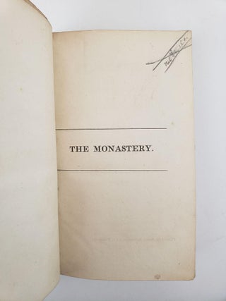 THE MONASTERY: A ROMANCE