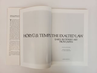 HORYU-JI: TEMPLE OF THE EXALTED LAW: EARLY BUDDHIST ART FROM JAPAN