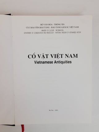 CỔ VẬT VIỆT NAM: VIETNAMESE ANTIQUITIES