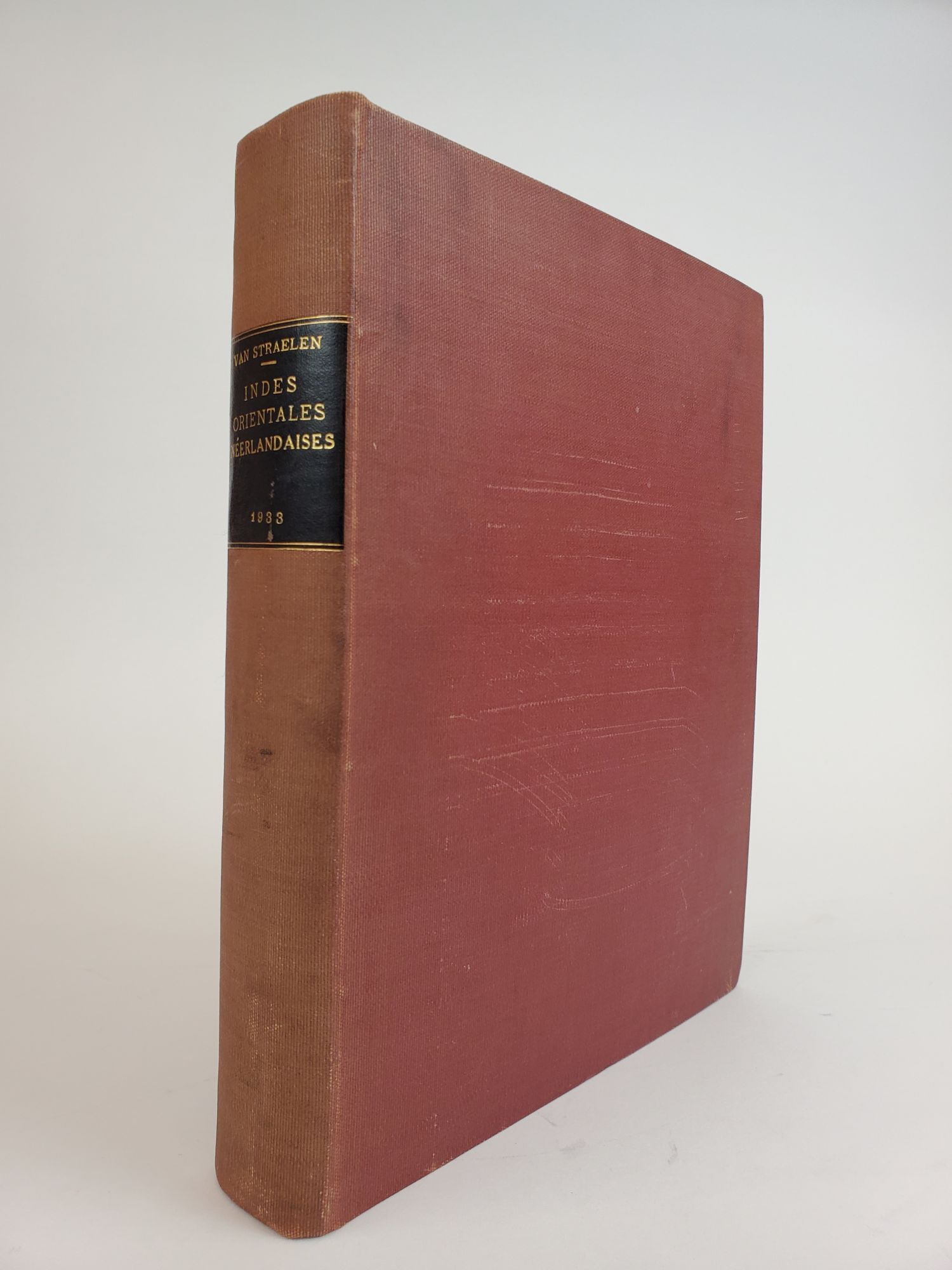 1361310 RESULTATS SCIENTIFIQUES DU VOYAGE AUX INDES ORIENTALES NEERLANDAISES. Victor &Eacute;mile van Straelen.