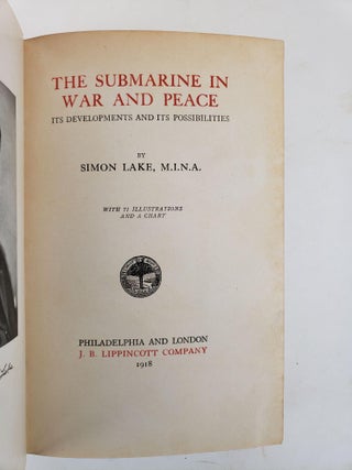 THE SUBMARINE IN WAR AND PEACE