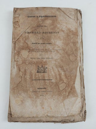 1361932 VOTES & PROCEEDINGS OF THE FIFTIETH GENERAL ASSEMBLY OF THE STATE OF NEW JERSEY