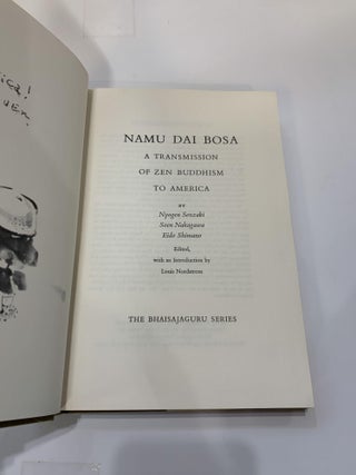 NAMU DAI BOSA: A TRANSMISSION OF ZEN BUDDHISM