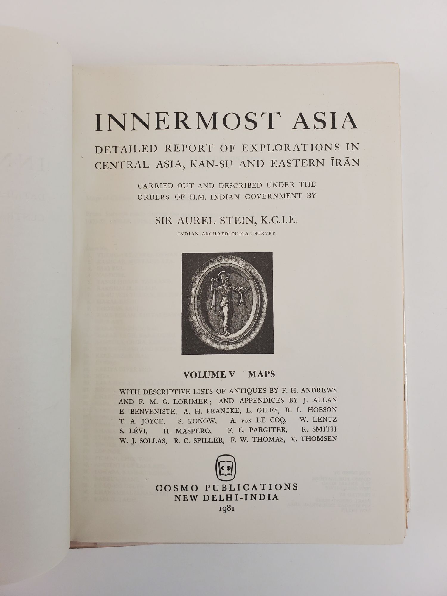 INNERMOST ASIA: DETAILED REPORT OF EXPLORATIONS IN CENTRAL ASIA, KAN-SU ...