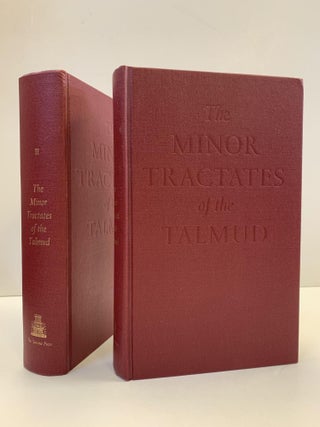1362303 THE MINOR TRACTATES OF THE TALMUD IN TWO VOLUMES [TWO VOLUMES]. Rev. Dr. A. Cohen, Israel...