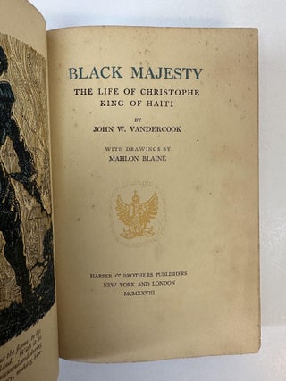BLACK MAJESTY: THE LIFE OF CHRISTOPHE KING OF HAITI