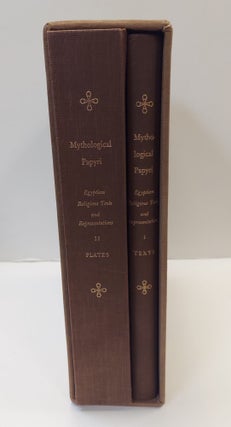 1362702 MYTHOLOGICAL PAPYRI: EGYPTIAN RELIGIOUS TEXTS AND REPRESENTATIONS [3 VOLUMES