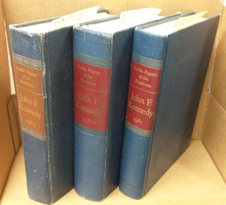 1362729 Public Papers of the Presidents of the United States: John F. Kennedy (3 Volumes