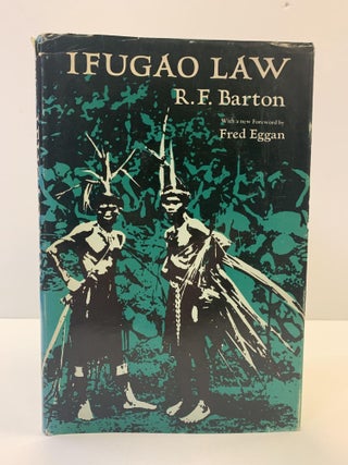 1363069 IFUGAO LAW. R. F. Barton, Fred Eggan