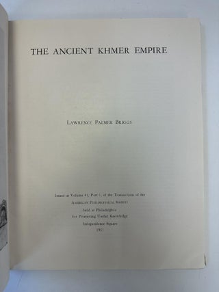 THE ANCIENT KHMER EMPIRE
