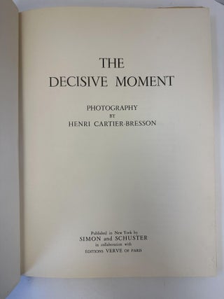 THE DECISIVE MOMENT
