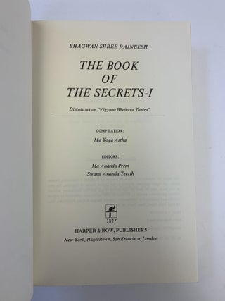 THE BOOK OF SECRETS [THREE VOLUMES]