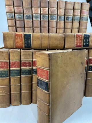 1363426 RUFFHEAD'S STATUTES AT LARGE [18 Volumes, Privately bound with] THE STATUTES OF THE...