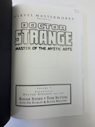MARVEL MASTERWORKS DOCTOR STRANGE: VOLUME 7