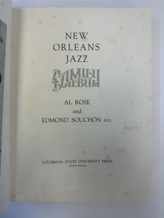 NEW ORLEANS JAZZ: A FAMILY ALBUM [SIGNED]
