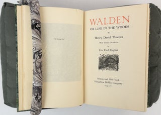 WALDEN OR LIFE IN THE WOODS [Alain Locke's Copy]